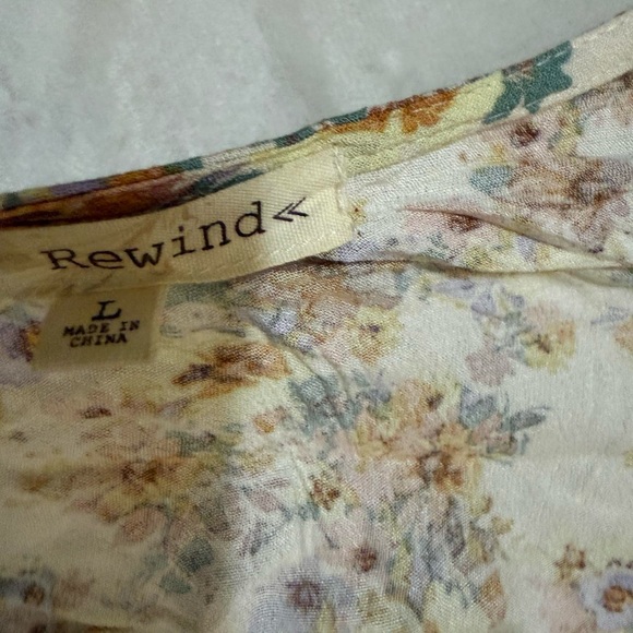 Rewind Floral A-Line Dress - Picture 3 of 5